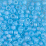 5/0 Matte Transparent Aqua AB Miyuki Seed Bead (250 Gm) #148FR