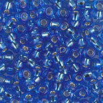 5/0 Silver Lined Sapphire Miyuki Seed Bead (250 Gm) #150S