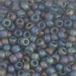 8/0 Matte Transparent Gray AB Miyuki Seed Bead (250 Gm) #152FR