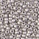 8/0 Matte Palladium Plated Miyuki Seed Bead (50 Gm) #194F