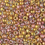 8/0 24Kt Gold Iris Miyuki Seed Bead (50 Gm) #199