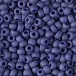 8/0 Matte Opaque Cobalt Luster Miyuki Seed Bead (10 Gm, 250 Gm) #JQP009