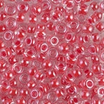 8/0 Dark Coral Lined Crystal Miyuki Seed Bead (250 Gm) #226