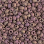 8/0 Matte Metallic Dusky Clay AB Miyuki Seed Bead (250 Gm) #2331