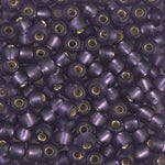 6/0 Matte Silver Lined Amethyst Miyuki Seed Bead (250 Gm) #24F