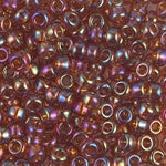 6/0 Transparent Topaz AB Miyuki Seed Bead (250 Gm) #257