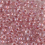 6/0 Sparkling Antique Rose Lined Crystal Miyuki Seed Bead (250 Gm) #2601