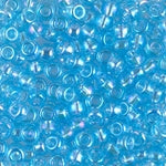 6/0 Transparent Aqua AB Miyuki Seed Bead (20 Gm, 250 Gm) #JKF013