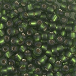 11/0 Matte Silver Lined Olive Miyuki Seed Bead (250 Gm) #26F