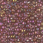 8/0 Dark Topaz Rainbow Gold Luster Miyuki Seed Bead (250 Gm) #301