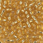 11/0 Silver Lined Gold Miyuki Seed Bead (250 Gm) #3