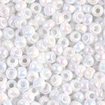 6/0 White AB Miyuki Seed Bead (250 Gm) #402R