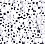 11/0 Opaque White Miyuki Seed Bead (250 Gm) #402