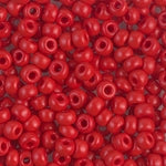 8/0 Opaque Red Miyuki Seed Bead (250 Gm) #408