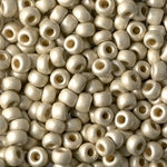 8/0 Duracoat Galvanized Matte Silver Miyuki Seed Bead (250 Gm) #4201F