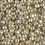 8/0 Duracoat Galvanized Silver Miyuki Seed Bead (250 Gm) #4201