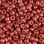 8/0 Duracoat Galvanized Matte Berry Miyuki Seed Bead (250 Gm) #4208F