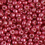 8/0 Duracoat Galvanized Light Cranberry Miyuki Seed Bead (250 Gm) #4211