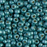 8/0 Duracoat Galvanized Matte Dark Sea Foam Miyuki Seed Bead (250 Gm) #4217F