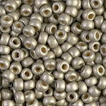 8/0 Duracoat Galvanized Matte Light Pewter Miyuki Seed Bead (250 Gm) #4221F