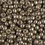 8/0 Duracoat Galvanized Pewter Miyuki Seed Bead (250 Gm) #4222