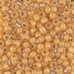 8/0 Duracoat Silver Lined Dyed Golden Flax Miyuki Seed Bead (250 Gm) #4231