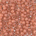 8/0 Duracoat Silver Lined Dyed Rose Gold Miyuki Seed Bead (250 Gm) #4233