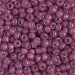 8/0 Duracoat Silver Lined Dyed Peony Pink Miyuki Seed Bead (250 Gm) #4247