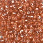 8/0 Duracoat Silver Lined Dyed Rose Copper Miyuki Seed Bead (250 Gm) #4262