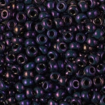 8/0 Metallic Bronze Eggplant Iris Miyuki Seed Bead (250 Gm) #469