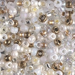 8/0 Miyuki Seed Bead Mix- White Wedding (250 Gm) #MIX-31