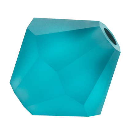 Preciosa 6250 Matte Indicolite Faceted Bicone (4mm, 5mm, 6mm)