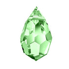 Preciosa 6355 Peridot Drop Pendant (10mm, 15mm)