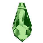 Preciosa 6360 Peridot Drop Pendant (18mm)