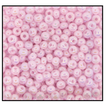 11/0 Opaque Blush Pink Iris Czech Seed Bead (1/4 Kilo) Preciosa #74420
