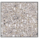 9/0 Silver Lined Crystal 2 Cut Czech Seed Bead (10 Gm, Hank, 1/2 Kilo) #CZH005