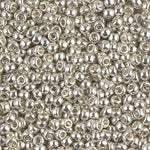 8/0 Galvanized Silver Miyuki Seed Bead (250 Gm) #1051