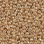 8/0 Galvanized Gold Miyuki Seed Bead (250 Gm) #1052