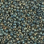 8/0 Matte Metallic Patina Iris Miyuki Seed Bead (250 Gm) #2008