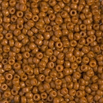 8/0 Duracoat Dyed Opaque Persimmon Miyuki Seed Bead (250 Gm) #4458