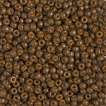 8/0 Duracoat Dyed Opaque Cognac Miyuki Seed Bead (10 Gm, 250 Gm) #JBP014