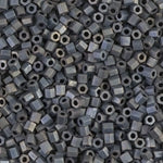 8/0 Matte Metallic Silver Gray Miyuki Cut Seed Bead (250 Gm) #2002