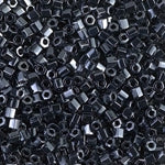 8/0 Gunmetal Miyuki Cut Seed Bead (250 Gm) #451