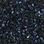 8/0 Metallic Dark Blue Iris Miyuki Cut Seed Bead (250 Gm) #452