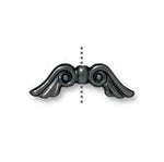 5mm x 14mm Black TierraCast Angel Wings #CK684