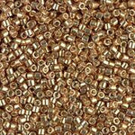 DB1834- 10/0 Duracoat Galvanized Champagne Miyuki Delica Beads (50 Gm, 250 Gm)