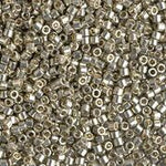 DB1851- 10/0 Duracoat Galvanized Light Pewter Miyuki Delica Beads (50 Gm, 250 Gm)