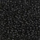 DB310- 10/0 Matte Black Miyuki Delica Beads (10 Gm, 50 Gm, 250 Gm)