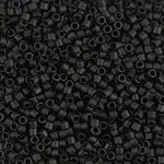 DB310- 10/0 Matte Black Miyuki Delica Beads (10 Gm, 50 Gm, 250 Gm)