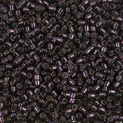 DB611- 10/0 Dyed Silver Lined Wine Miyuki Delica Beads (50 Gm, 250 Gm)